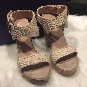 Stuart Weitzman Alex Crocheted Wedge